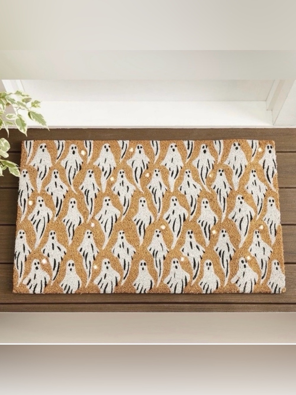 Pottery Barn Light Up Ghost Rug